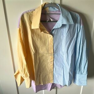 By Anthropologie Classic Button-Down Shirt